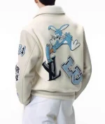Louis Vuitton Bugs Bunny Cream Varsity Jacket - Image 6