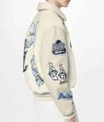 Louis Vuitton Bugs Bunny Cream Varsity Jacket - Image 4