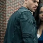 Matthew Noszka Perfect Addiction 2023 Leather Jacket showcasing sleek design and bold style.