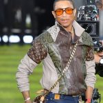 Pharrell Williams Louis Vuitton Show 2025 Leather Jacket