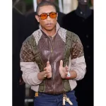 Pharrell Williams Louis Vuitton Show 2025 Leather Jacket - Image 2