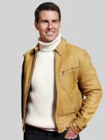 Side view of Tom Cruise’s beige jacket from Mission Impossible 4 premiere
