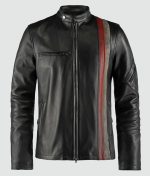 X-Men The Last Stand 2006 James Marsden Black Leather Jacket - Image 4