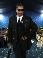 ASAP Rocky 2025 Met Gala Black Coat - Image 6