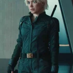 Florence Pugh Thunderbolts 2025 Green Cotton Jacket