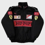 Jared Leto Ferrari F1 Vintage Jacket - Image 3