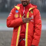 Lewis Hamilton Scuderia Ferrari F1 2025 Team Jacket