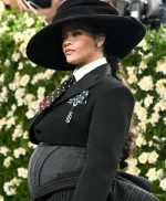 Rihanna 2025 Met Gala Black Cropped Blazer - Image 5
