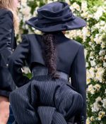 Rihanna 2025 Met Gala Black Cropped Blazer - Image 6
