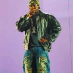 The Grand National Tour Kendrick Lamar Dice Leather Jacket