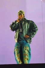 The Grand National Tour Kendrick Lamar Dice Leather Jacket