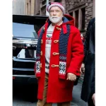 The Man with the Bag 2025 Arnold Schwarzenegger Santa Coat - Image 2