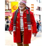 The Man with the Bag 2025 Arnold Schwarzenegger Santa Coat - Image 3