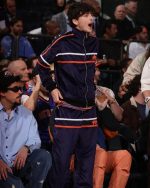 Timothee Chalamet Knicks Playoffs Game Jacket