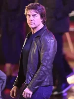 Tom Cruise Mission Impossible 8 Black Jacket
