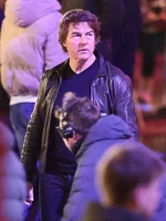 Tom Cruise Mission Impossible 8 Black Jacket - Image 2