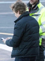 Tom Cruise Mission Impossible 8 Blue Puffer Jacket - Image 4