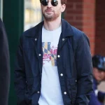 Chris Evans Materialists 2025 Black Jacket