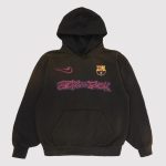 CJ x FC Barcelona Retro 2000/01 Home Skeleton Hoodie