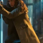 Eve Macarro Ballerina 2025 Brown Wool Coat