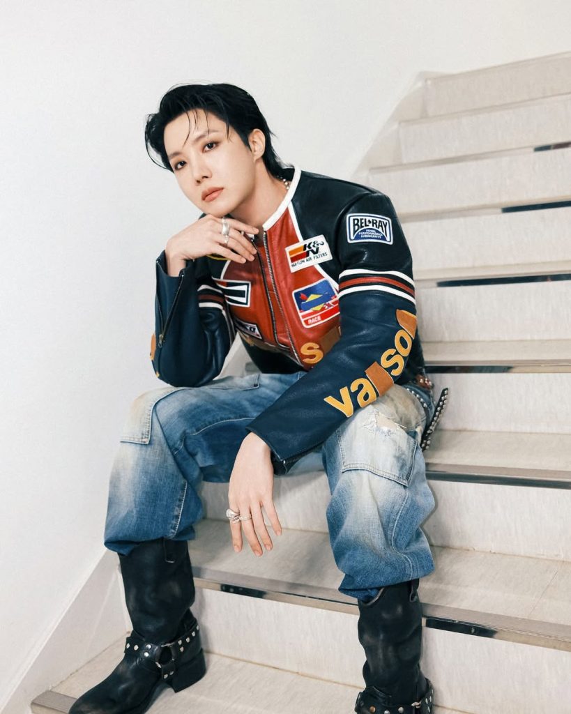 J-Hope Jacket - Vanson Star Jacket - USA Jacket Store