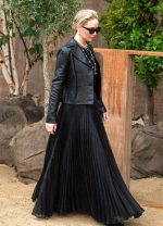 Jennifer Lawrence Black Leather Jacket - Image 4