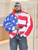 Kanye West American Flag Jacket
