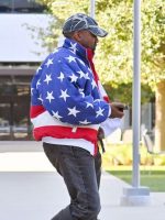 Kanye West American Flag Jacket - Image 3