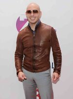 Pitbull Leather Brown Jacket
