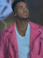 Romeo Santos Aventura Pink Leather Jacket - Image 3