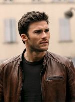 Scott Eastwood Overdrive Brown Leather Jacket