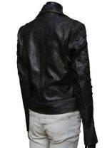 X-Men Apocalypse Jennifer Lawrence Studded Black Leather Jacket - Image 3