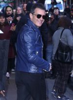Antonio Banderas Leather Jacket - Image 2