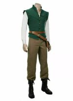 Flynn Rider Green Vest Movie Tangled - Image 2