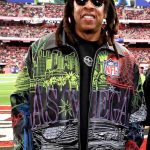Jay-Z Super Bowl LVIII Multicolor Leather Jacket