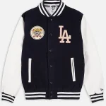 LA Dodgers Black Varsity Jacket