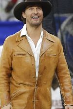 Matthew McConaughey Cowboy Leather Jacket