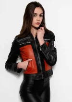 Naruto Shippuden Uzumaki Leather Jacket For Women - Image 2