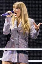 Taylor Swift The Eras Tour Silver Blazer - Image 6