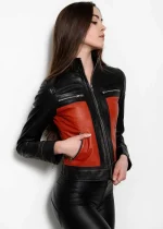 Naruto Shippuden Uzumaki Leather Jacket For Women - Image 4
