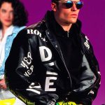 Vanilla Ice Cool As Ice Black Leather Jacket