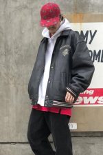 Vintage Rocawear Black Leather Jacket - Image 2