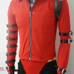 Michael Jackson Bad Red Handmade Jacket