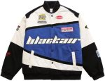 Retro Racing Jacket Letterman Baseball Bomber Varsity Jacket - Image 5