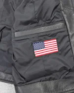 American Flag Harley Davidson Logo Jacket - Image 5
