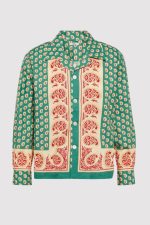 Blake Lively It Ends With Us 2024 Paisley Shirt - Image 2