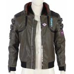 Cyberpunk 2077 Brown Leather Jacket