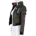 Cyberpunk 2077 Brown Leather Jacket - Image 7