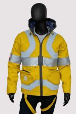 David Martinez Cyberpunk 2077 Yellow Leather Jacket - Image 2