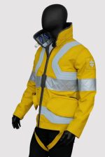 David Martinez Cyberpunk 2077 Yellow Leather Jacket - Image 4